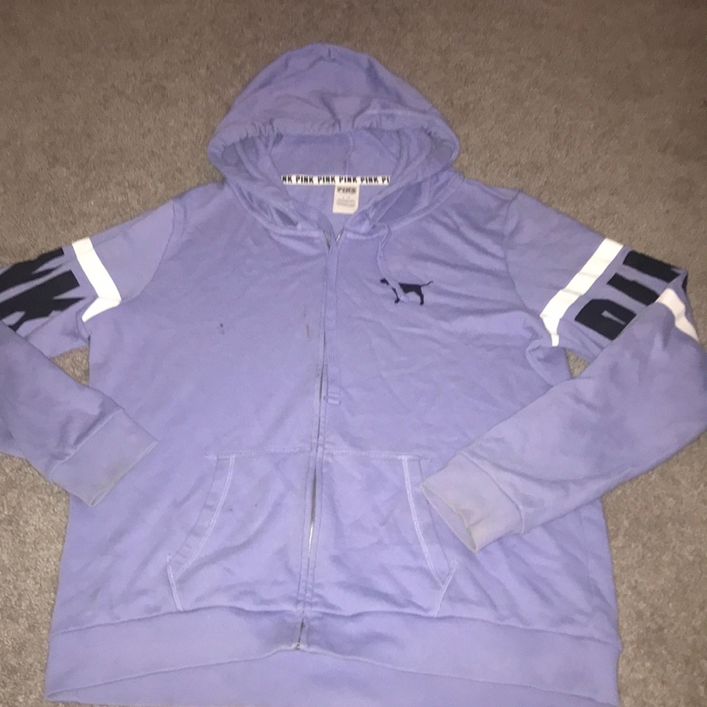 PINK Zip-Up Hoodie As-Is.